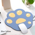 3 PCS XH12 Cats Claw Cute Cartoon Mouse Pad, Size: 280 x 250 x 3mm(Blue Yellow)