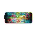 250x350x4mm F-01 Rubber Thermal Transfer RGB Luminous Non-Slip Mouse Pad(Colorful Brick)