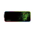 250x350x4mm F-01 Rubber Thermal Transfer RGB Luminous Non-Slip Mouse Pad(Brontosaurus)