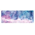 300x800x3mm Marbling Wear-Resistant Rubber Mouse Pad(Cool Starry Sky Marble)