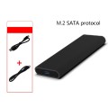 M.2 NVME / SATA Mobile Hard Disk Troll Type-C USB3.1 Gen2 Transport Solid State Drive Box, Style: NG