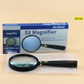 2 PCS Children Science Education Elderly Reading Hand-Held Magnifying Glass, Specification: 90mm