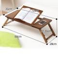741ZDDNZ Bed Use Folding Height Adjustable Laptop Desk Dormitory Study Desk, Specification: Classic