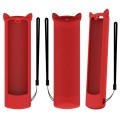 2 PCS Y26 Remote Control Case For Amazon ALEXA Voice Remote 3rd Gen(Red)