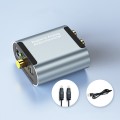 HW-25DA R/L Digital To Analog Audio Converter With 3.5mm Jack SPDIF Audio Decoder with Fiber Optic+U