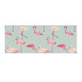 800x300x2mm  Office Learning Rubber Mouse Pad Table Mat(5 Flamingo)