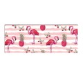 800x300x3mm Office Learning Rubber Mouse Pad Table Mat(1 Flamingo)