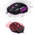 GAMING BLOODBAT GM02 7 Keys USB Wired Optoelectronics Game Mouse Digital Respiratory Lights Mouse