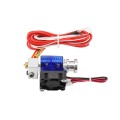 3D V6 Printer Extrusion Head Printer J-Head Hotend With Single Cooling Fan, Specification: Short 3 /
