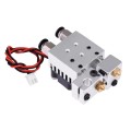 3D Printer Parts E3D V6 Back Screw With Cooling Fan Double-Head Mixed Color Extruded Aluminum Block