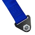 High Strength Nylon Tow Ropes Racing Car Universal Tow Eye Strap Tow Strap(Blue)