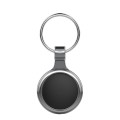 T1 Intelligent Bluetooth 5.0 Locator Bidirectional Alarm Tracker with Keychain(Black)