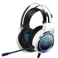 Heir Audio Head-Mounted Gaming Wired Headset With Microphone, Colour: X8 7.1 Sound Upgrade (Stars Wh