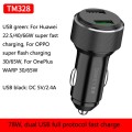 QIAKEY TM328 Dual Port Fast Charge Car Charger