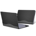 13.5 Inch Multifunctional PU Leather Laptop Sleeve For Microsoft Surface Laptop 1/2/3/4(Gentleman Gr