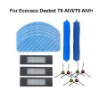 2 Pairs  Edge Brush Accessories For Ecovacs Deebot T9 AIVI/T9 AIVI+