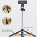 CYKE Folding Telescopic Mobile Phone Broadcast Stand Tripod, Specification: A31-0.8m (Without Light)