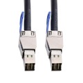 H0503 12Gbps SFF-8644 To 8644 HD Server External Hard Drive Data Cable, Color: Black 1m