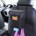 SN720 Car Multifunctional Trash Can Hanging Foldable Storage Bag, Style: Trash Can