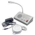 ZHUDELE ZDL-9908 Window Two-way Walkie-talkie Bank/Hospital/Station/Counter Microphone Amplifier,EU