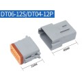 DT04-12P / DT06-12S With Copper Car Waterproof Connector Conductive Connection Terminal