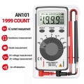 ANENG AN-101 Ultra-thin Mini Digital Display Voltage and Current Multimeter