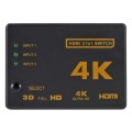 5 PCS/Set 4K 3 into 1 out HDMI Switcher With Remote Control