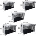 Oxford Cloth Pet Cage Cover Outdoor Furniture Dustproof Rainproof Sunscreen Cover, Size: 124.5x79x84
