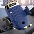 S18 15W Car Wireless Charger Phone Holder, Color: Blue  With Suction Cup Bracket