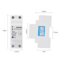 SINOTIMER TM607 Intelligent Wifi Timer Mobile App Home Rail Remote Control Time Switch 80A 85-300V