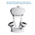 JYS-OC002 VR Bracket Desktop Storage Rack For Oculus Quest 2(White)