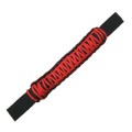 2 PCS Car Rear Handle SUV Modified Umbrella Rope Braided Handle(1070A Red Black)