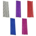 10pcs/pack Car Air Conditioner Vent U-Shaped Electroplating Decorative Strip(Green Ice Red)