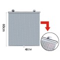 2 PCS Suction Cup Car Shade Curtain Window Telescopic Roller Blind, Size: 40x60cm Silver Lyser