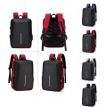 Hard Shell Backpack Alloy Frame Anti-Theft Computer Bag For Men, Color: 8003 Gray