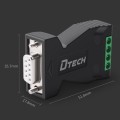 DTECH DT-9001 Industrial Grade Lightning And Surge Protection RS232 To 485 Converter