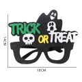 Halloween Decoration Funny Glasses Party Skeleton Spider Horror Props English Letters