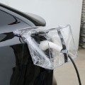 New Energy Vehicle Charging Waterproof Cover With Reflective Strip(Transparent Reflective Edge)