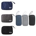 Power Hard Drive Digital Accessories Dustproof Storage Bag, Style: Power Bank Bag (Black)
