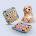 Dog Educational Foraging Toy Pet Interactive Training Food Box(Grey)