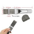 Air Conditioner Fin Cleaning Tool Coil Comb Folding Brush