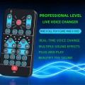 M10  Mobile Computer Sound Card Mini Voice Changer K Song Recording Bluetooth Voice Changer