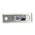 3 PCS Stainless Steel Exit Switch Button Metal Access Control Button