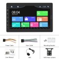 1310C 10.1 inch Car Full Screen Touch HD MP5 Wired Carplay Player, Style: Standard+4 Light Camera