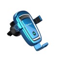 S19 15W Gravity Car Phone Wireless Charging Stand(Blue)