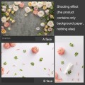 3D Double-Sided Matte Photography Background Paper(Flowers Rhyme)