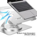 Multifunctional Desktop Foldable Rotating Laptop Cooling Bracket, Spec: SP-88 (Silver)