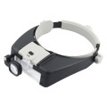 81007-AP LED Light Head-mounted Electronic Repair Tool Magnifying Glass