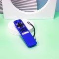 For TCL RC802V FMR1 FNR1 Y40 TV Remote Control Anti-Drop Silicone Protective Case(Blue)