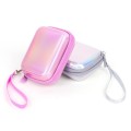 For FUJIFILM Instax Mini EVO  Link LiPlay PU Leather Camera Bag  With Wrist Strap(Phantom Silver)